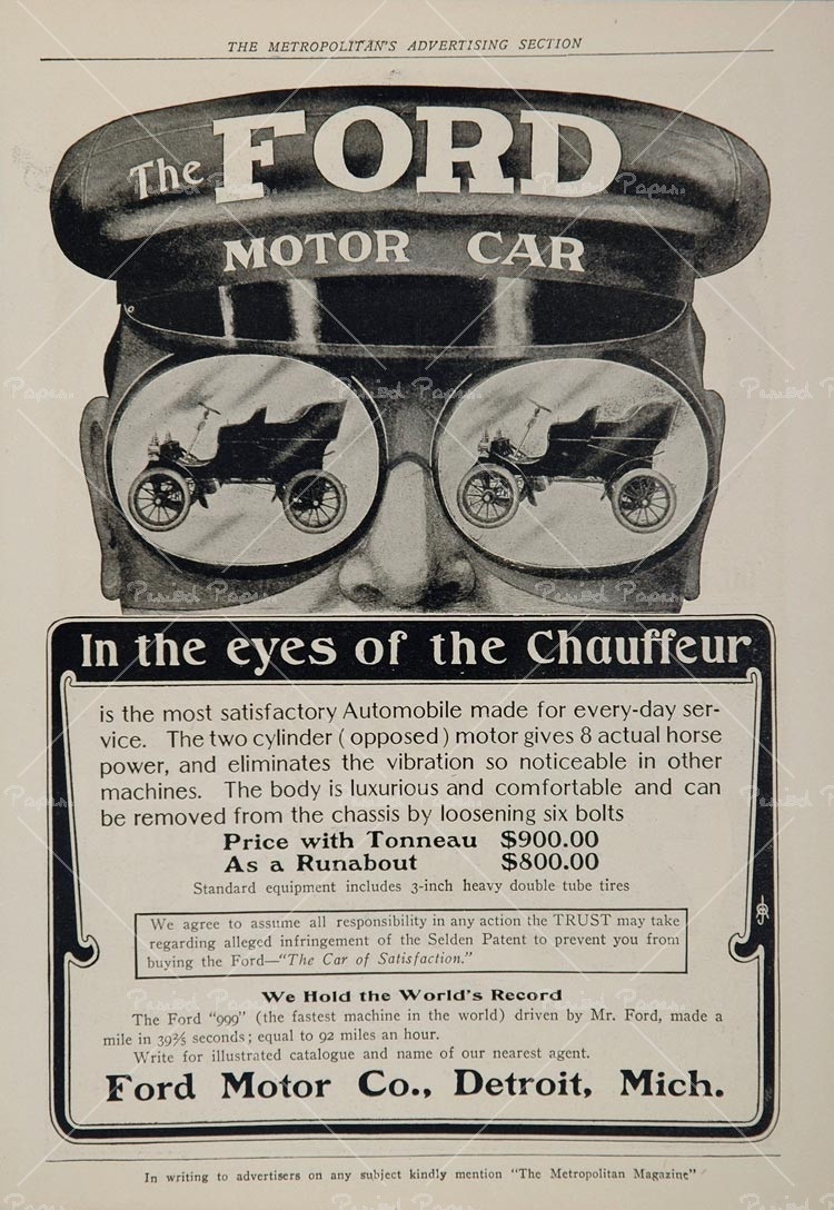Ford adverts 1920s #5